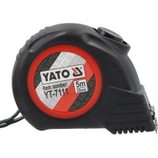 Рулетка стальная 5м х 25мм YATO YT-7111