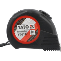 Рулетка стальная 8м х 25мм YATO YT-7112