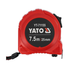 Рулетка рулонная со стальной лентой 7.5м х 25мм YATO YT-71155