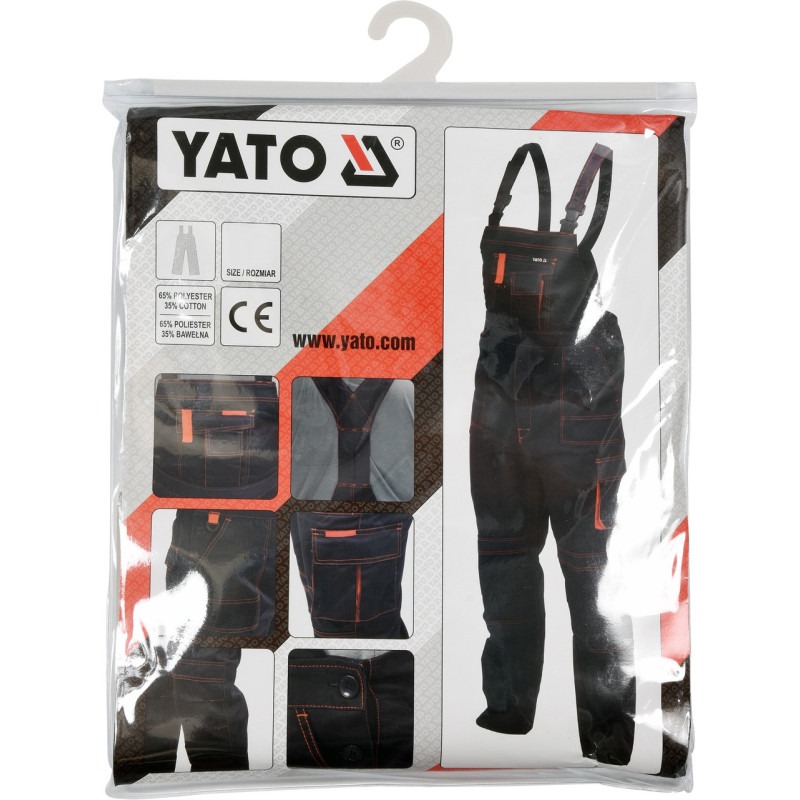 Рабочий полукомбинезон YATO YT-80409 размер L